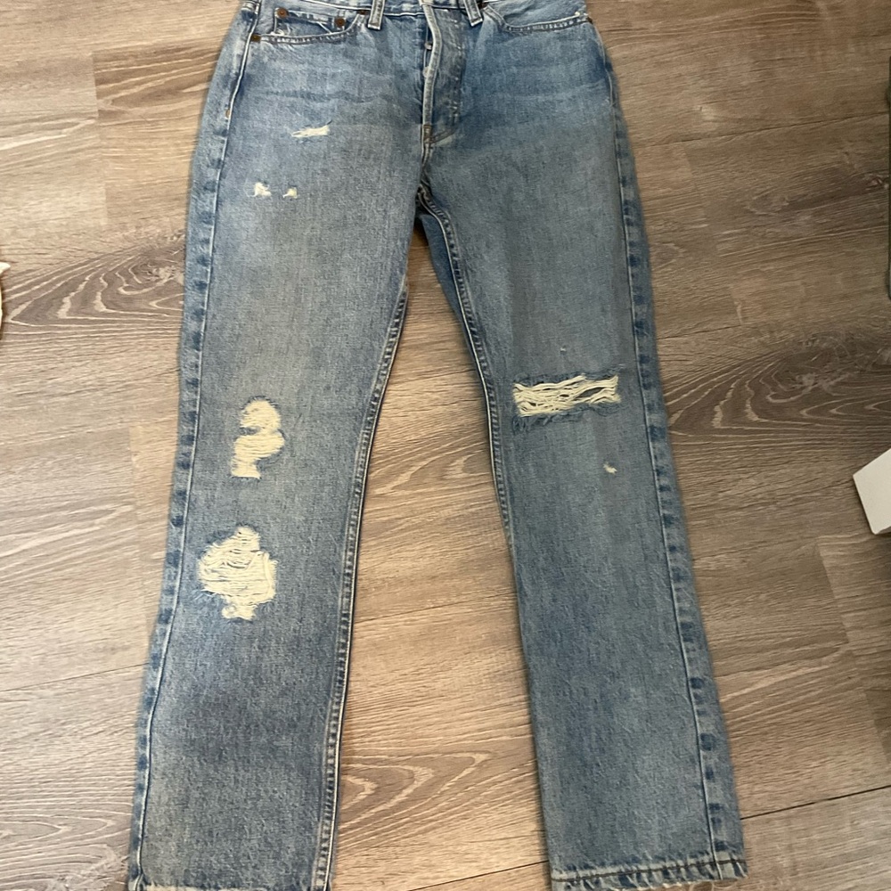 RE/DONE denim mid wash Jeans. Size 26